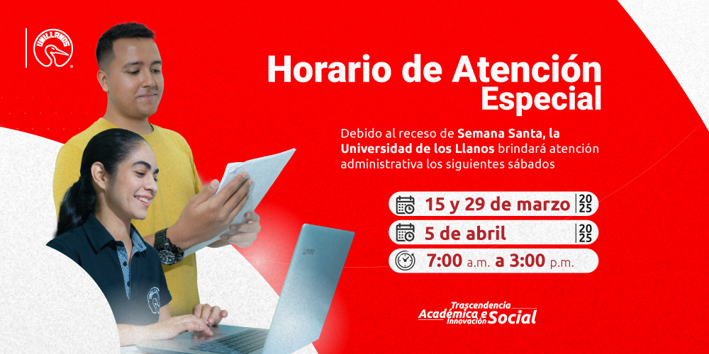 Horario de atencion especial